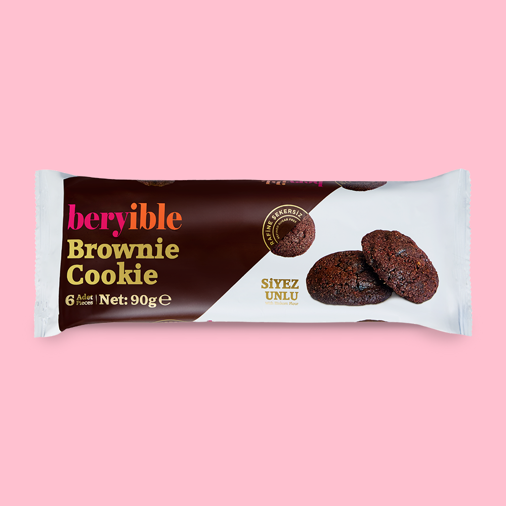 Bitter Çikolatalı Brownie Cookie