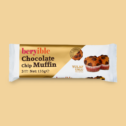 Çikolata Parçacıklı Muffin